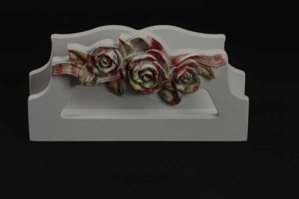 PORTA GUARDANAPO FLORAL