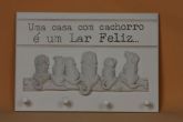 PORTA CHAVES CÃES