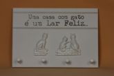 PORTA CHAVES GATO