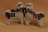 CACHORRINHOS DE TECIDO PAR