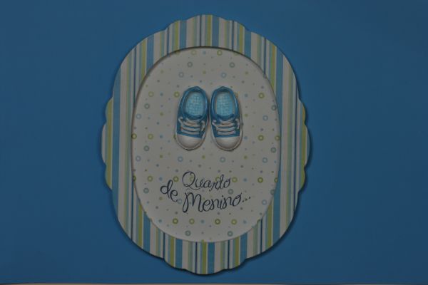 QUADRO MENINO SAPATINHO