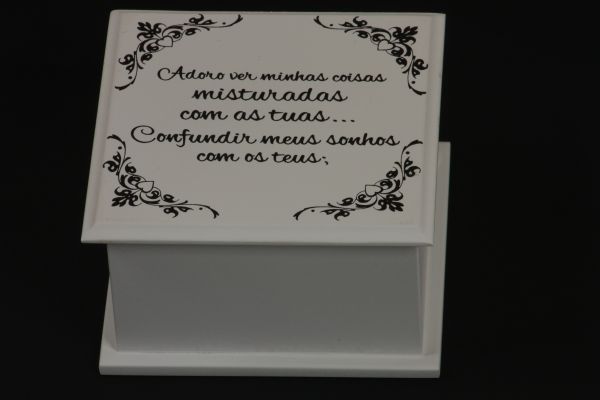 Caixa cartão Adoro ver...
